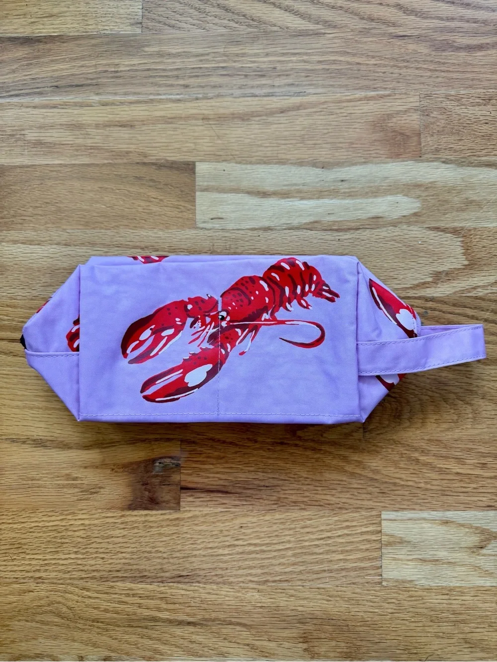 NWT Baggu Dopp Kit - Pink Lobster (Peony)